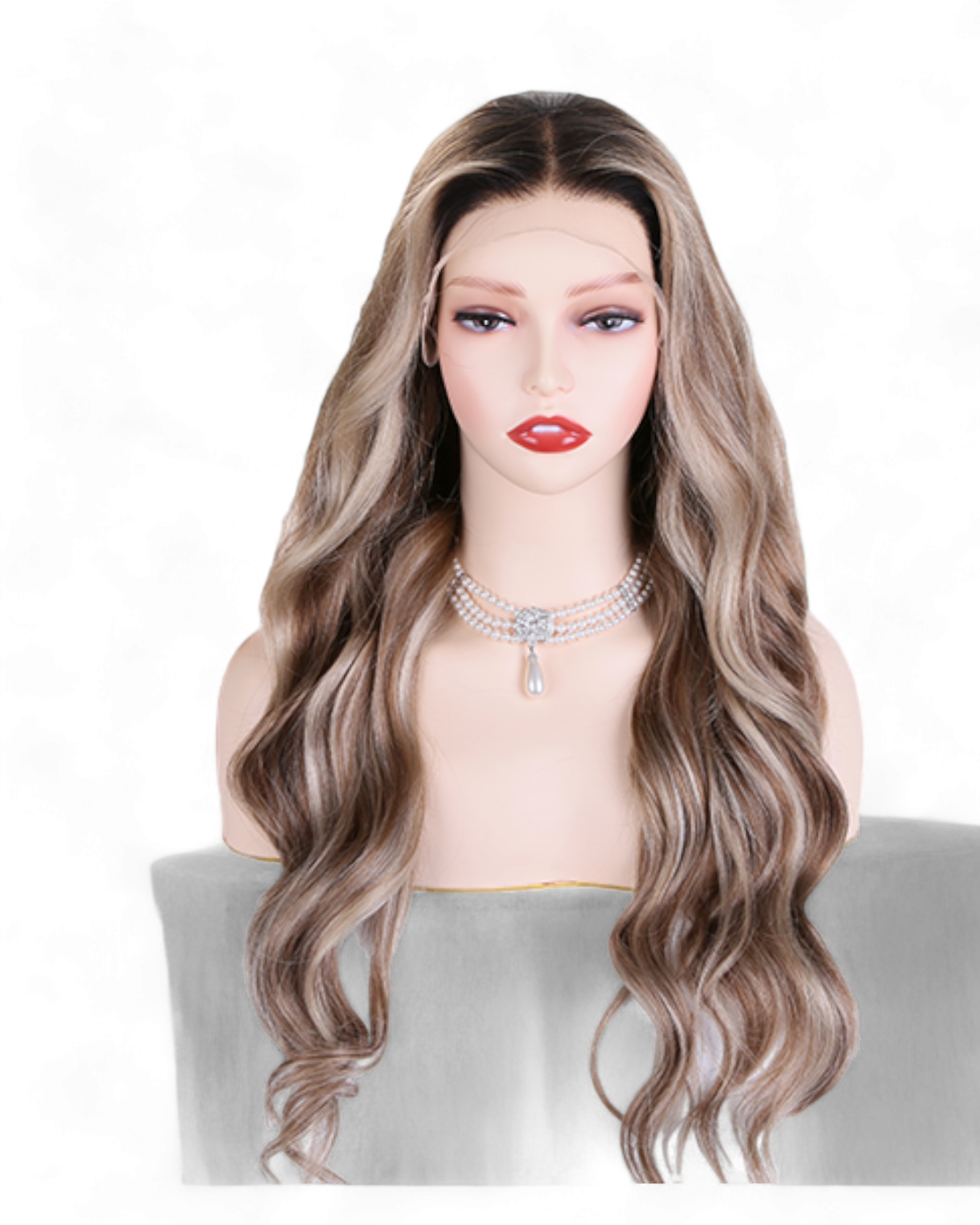 Ash Brown Balayage Wig