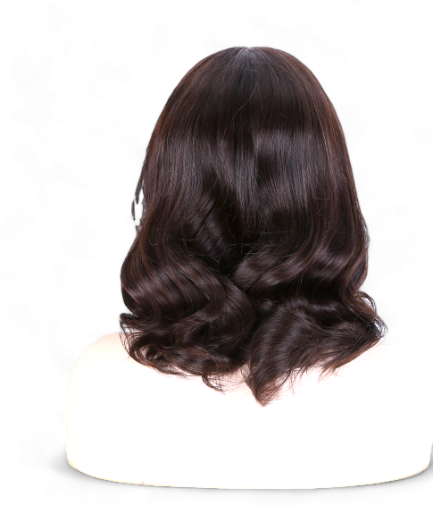Josephine Lace Front Wig - 12" European Remy Hair, HD Lace Front, Natural Look & Silky Texture, Perfect for Styling Updates or Transformations