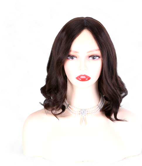 Josephine Lace Front Wig - 12" European Remy Hair, HD Lace Front, Natural Look & Silky Texture.